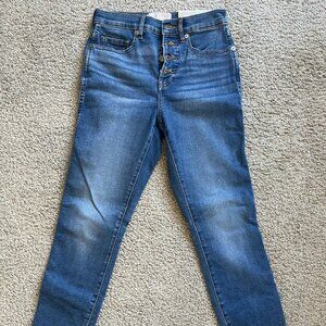 Everlane High Rise "The Vintage Skinny Jean" Size 25 Ankle